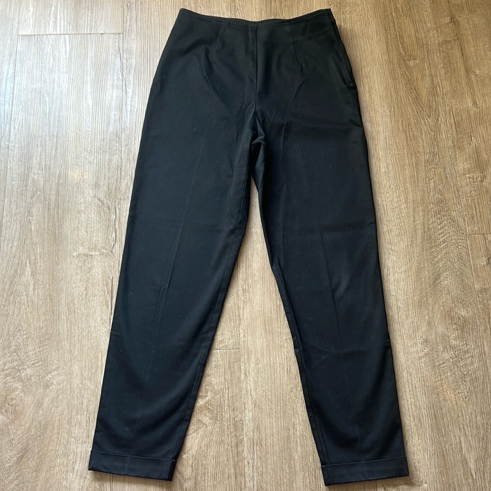 Ann Taylor Women’s Black Skinny Leg High Waist Trousers Size 4